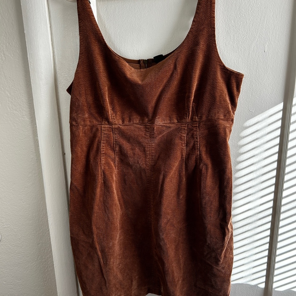 wild fable Rust Brown Corduroy Mini Dress